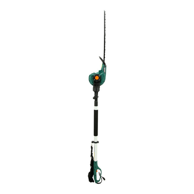 cortador ligero del seto de la batería del condensador de ajuste de seto de los 2.8M Long Reach Angled 230v los 8in poste