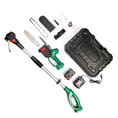 El ángulo largo poste de Mini Battery Powered Electric Chainsawmulti de la manija consideró para el ajuste del árbol