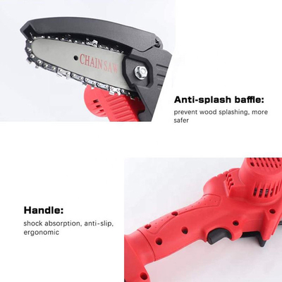 5.0Ah el litio Ion Brushless Cordless Portable Chain vio la afiladura del uno mismo del 16in