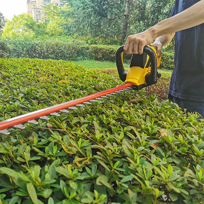 cortador eléctrico del seto de seto del jardín del árbol del césped 950w del condensador de ajuste del alcance largo dual eléctrico de la cuchilla
