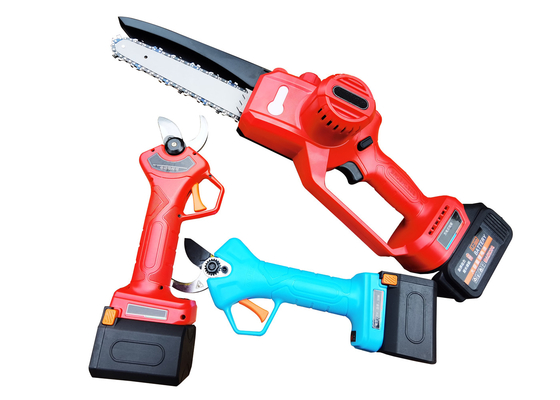 motosierra del litio de la batería 12V herramientas eléctricas del PDA de 4 - 6 pulgadas para las ramas de madera y de árbol