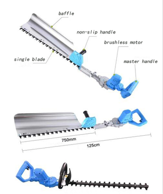 condensador de ajuste de seto sin cuerda sin cepillo flexible del poder de batería de 2.5Ah 20V con eficacia alta